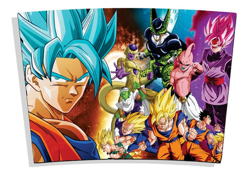 Imagem 2 de 4 de Copo Térmico Anime Dragon Ball Z Goku Saiyajin