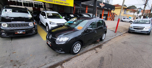 Imagem 2 de 11 de Renault Sandero Exp. 2015 1.6 8v Flex Autom Tl Multimarcas