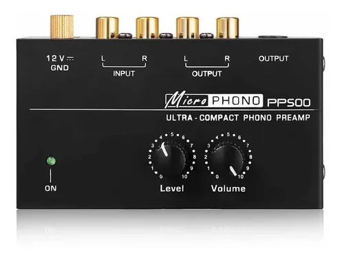 Preamplificador best sale de tornamesa