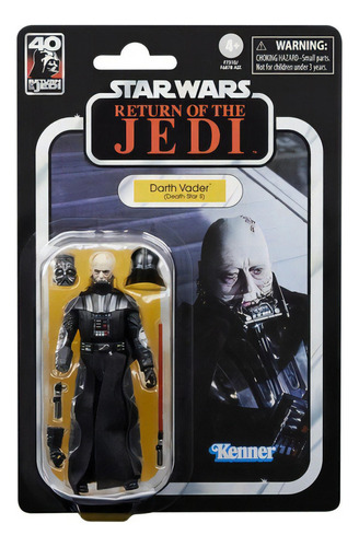 Figura Darth Vader Death Star Ii - Star Wars Vintage Hasbro