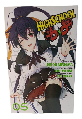 Highschool Dxd Manga Libro Tomo 5