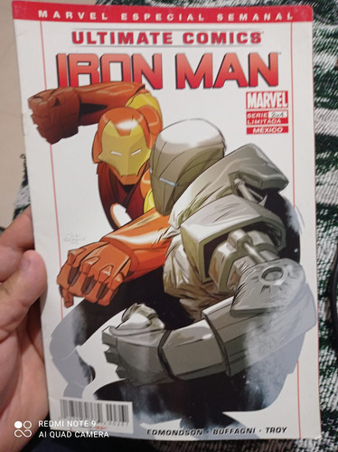 Cómic Marvel Ultimate Ironman No.2 De 4 Televisa  3