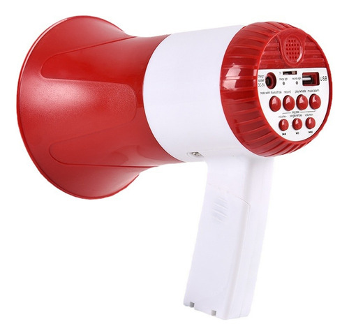 Altavoz Y Amplificador De Megáfono Bullhorn Power De 50 W