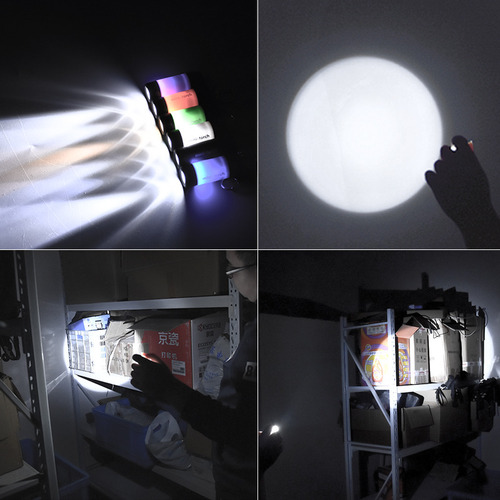 Mini Linterna De Luz Fuerte Con Iluminación Led Recargable,
