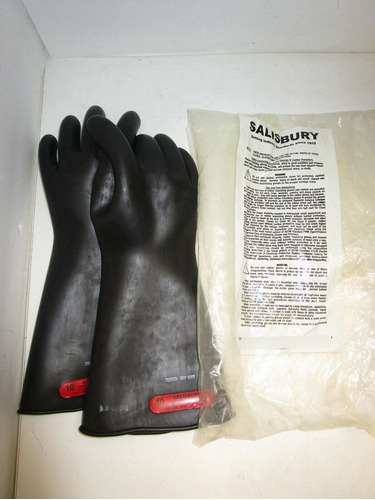 Salisbury D120 Electrical Gloves Class 0 Black 1000v - S Ddj
