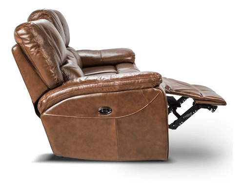 Rosen Sofá Reclinable Poch Cuero 3 Cuerpos