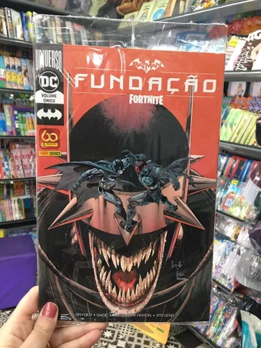 Livro Batman Fortnite Fundacao