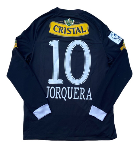 Colo Colo, #10 Jorquera, Umbro, 2011, Talla M, Manga Larga. (Usado)