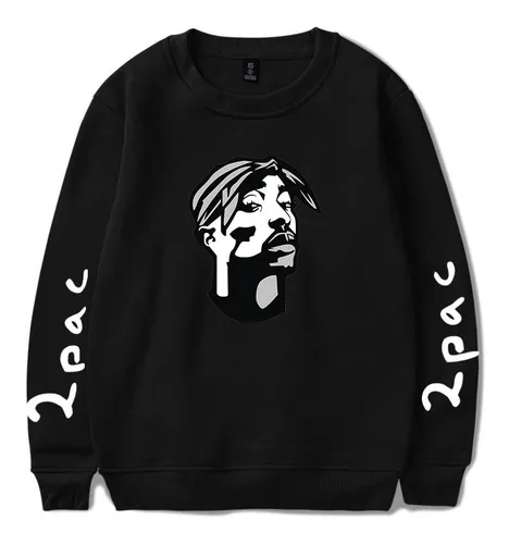 Sudadera 2Pac, Tupac Shakur, Todos los ojos puestos en mí, Suéter musical,  Cuello redondo con gráficos, Gangsta Rap, Jersey negro, Talla M -   España