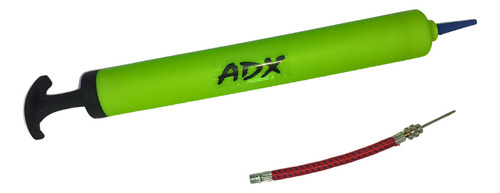 Bomba De Aire Manual Adx Para Inflar Balones Varios Colores Verde Lima