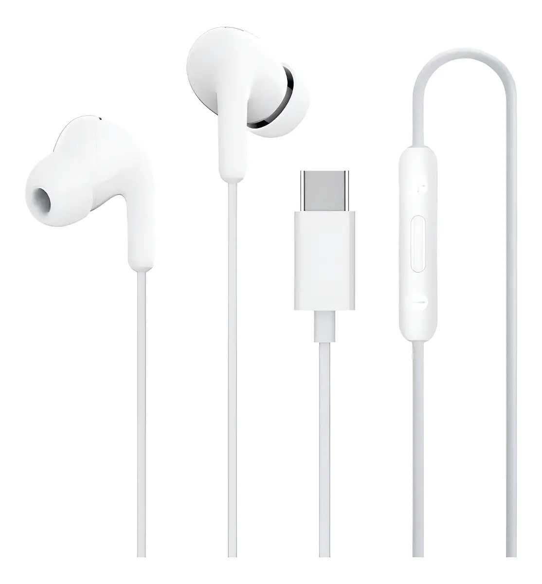 Fone De Ouvido Com Fio Usb Tipo-c Xiaomi, Branco