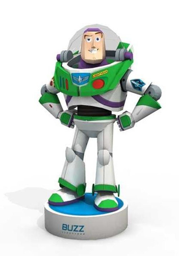 Toy Story - Buzz Lightyear - Para Imprimir E Montar