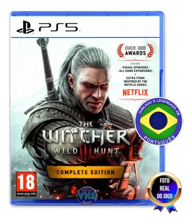 The Witcher 3 Wild Hunt Complete Edition - Ps5 - Mídia Físic