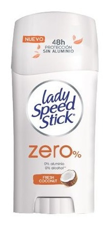 Desodorante En Barra Lady Speed Stick Zero 60 G Coconut