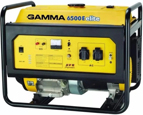 Grupo Electrogeno Gamma Aranque Electrico 6500 Elite Avr