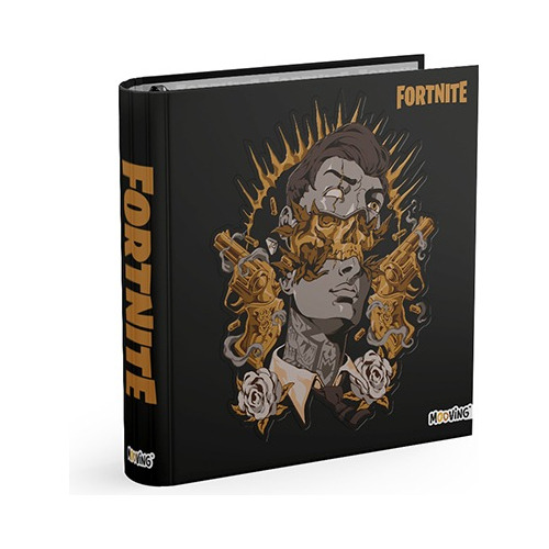 Carpeta Mooving Nro 3 Con Anillos Fortnite