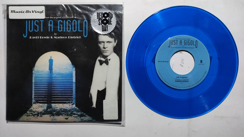 David Bowie & Marlene Dietrich Ost Just A Gigolo Ep Azul