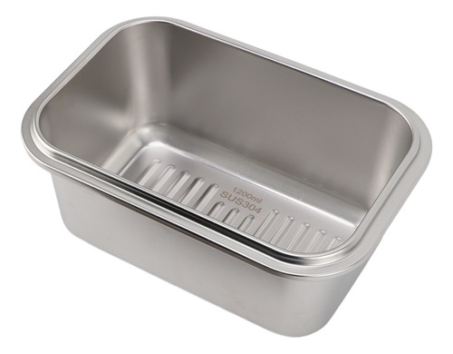 Tapa De Recipiente De Almacenamiento De Alimentos De Acero I