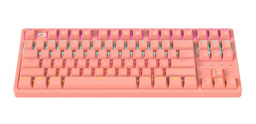 Imagen 1 de 6 de Teclado Mecánico Retroiluminado Switch Blue-daidai Stk 130