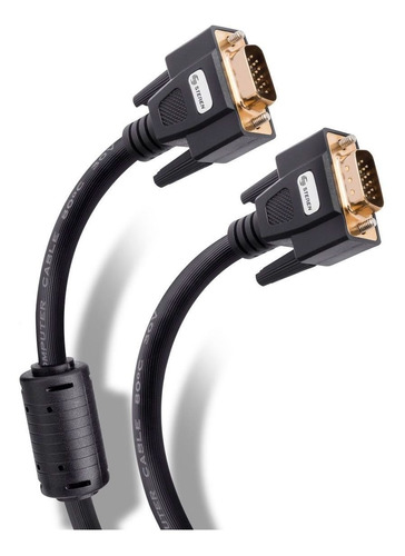 Cable Elite Vga 15m Conectores Dorados Monitor Steren