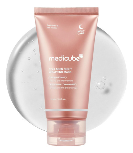 Mascarilla Facial Exfoliante De Colágeno, Brillo Elástico, C