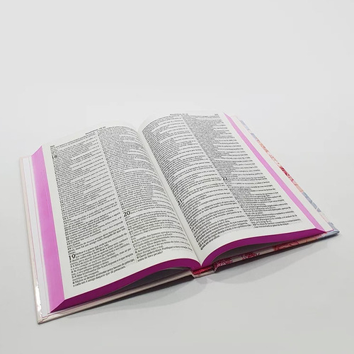 Bíblia Sagrada Jovem Floral Buquê - Capa Dura - C/ Harpa