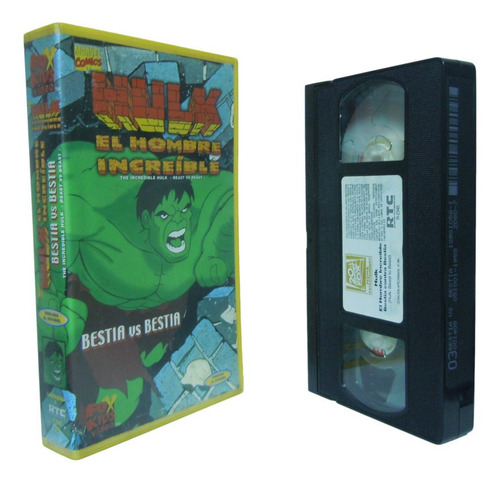 Hulk El Hombre Increíble Vhs Vintage, Película Original