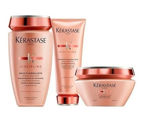 Kérastase Bain Fluidealiste S/ Sulf. + Fondant + Maskeratine