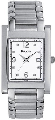 Reloj Bulova Para Hombre 96b53 De Cuarzo  Suizo Con Caja De