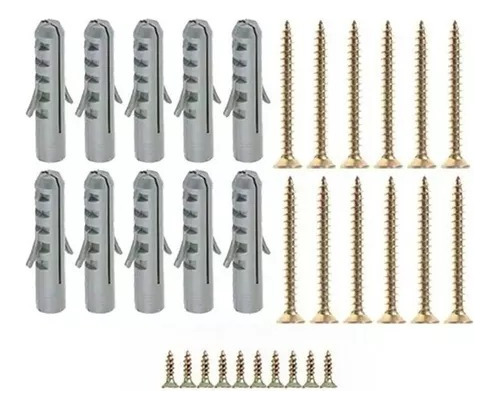 Mão Francesa Kit 12 Branca 30cm + Kit Fixação Envio Imediato