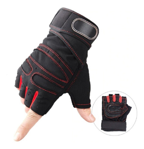 Guantes De Gimnasio Levantamiento De Pesas Deportes