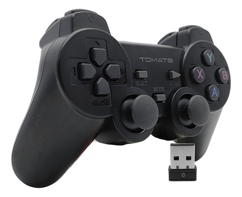 Controle Sem Fio 2.4ghz Compatível Com Windows Usb Com Vibro