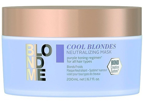 Mascarilla Blondme Cool Blonde - mL a $527