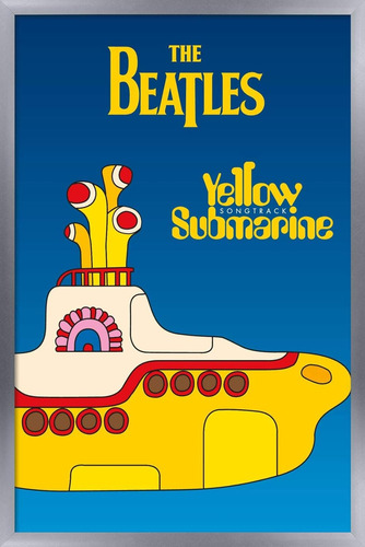 The Beatles-yellow Submarine (24x36) Póster De Pared, ...