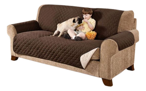 Cubre Sofa Sillón Protector Reversible 3 Cuerpos Impermeable