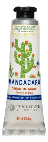 Mandacaru L'occitane Au Brésil - Creme De Mãos 30ml