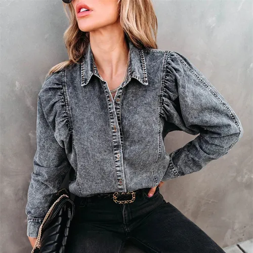 Camisa denim mujer chile hotsell