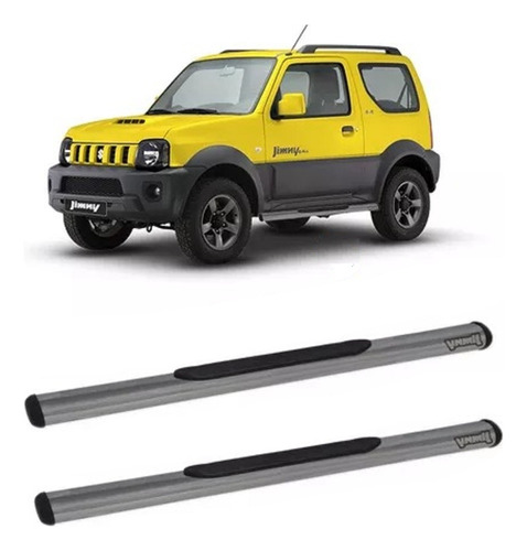 Estribo Tubular Oblongo Cromado Suzuki Jimny 2010 Acima