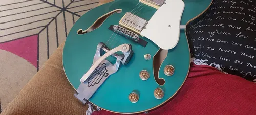 Guitarra Ibanez Artcore Afs75td Obl Ocean Blue Linda | MercadoLivre
