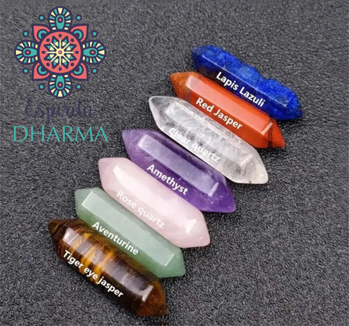 Siete Chakras Piedras Naturales Reiki - Espiritu Dharma