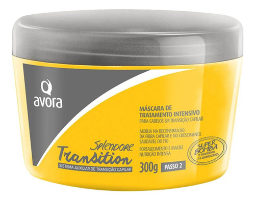 Máscara De Tratamento Avora Splendore Transition 300g