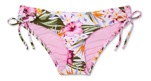 Mossimo Hipster Tie Side Bikini  Floral/ Tropical 2 Piezas 
