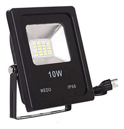 Wedo - Reflector De Luz Led Smd De 10 W Ultra Brillante Para