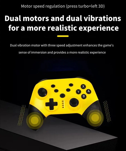 Control Mando Inalámbrico Bluetooth Ns-20 P/ Nintendo Switch