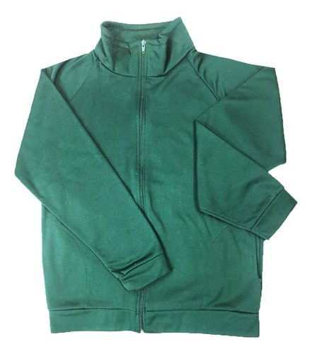 Campera Acetato Frisa Juvenil Adulto Colegial Ultima