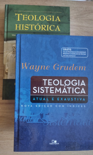 Kit Teologia Histórica Gregg Allison, + Teologia Sistematica Wayne Grudem