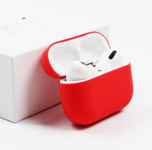 Estuche Forro Protector AirPods Pro Silicona Colores