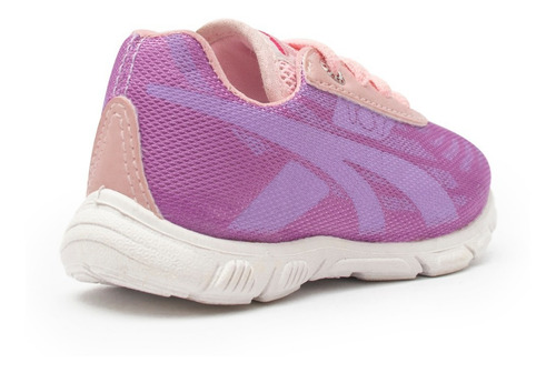 Zapatilla Niña Toy Fucsia Y Lila (talle 20 Al 26) Art H43fl