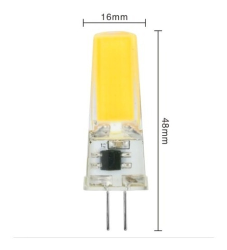 Imagem 4 de 6 de Kit 20 Lâmpadas Led G4 12v 6w Pino