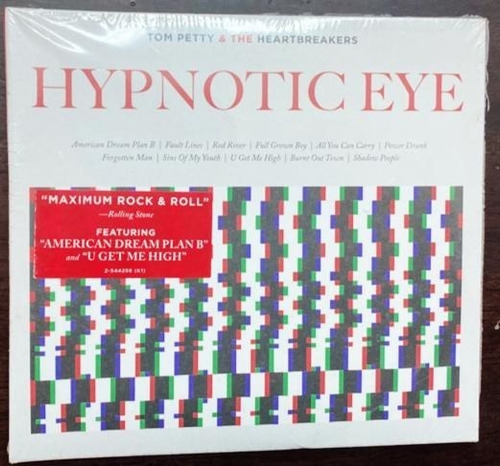 Cd Tom Petty & The Heartbreakers Hypnotic Eye Nuevo Y Sellad